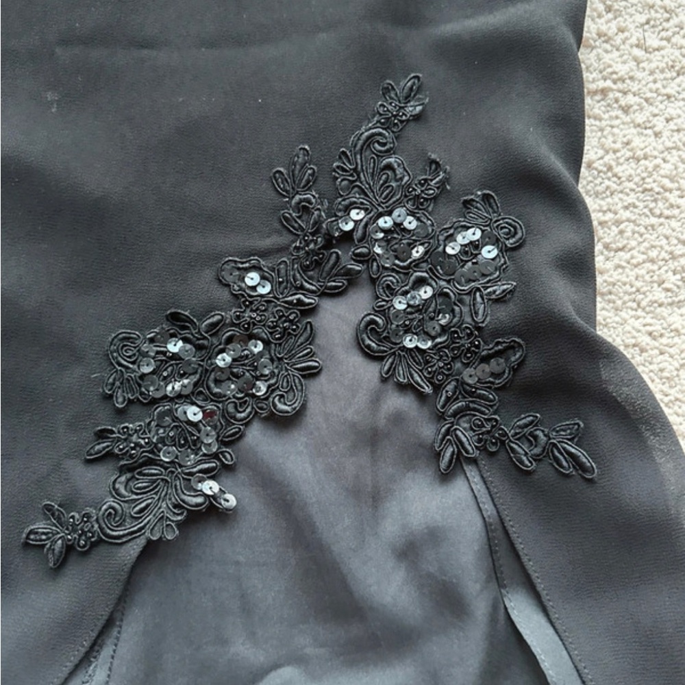 Joseph Ribkoff Black Maxi Skirt - Picture 2 of 4